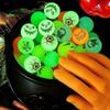 50/1pcs Luminous Halloween Bouncing Balls Glow in The Dark Fluorescent Rubber Eyeball Bouncy Ball Kids Toys Decor Party Favors