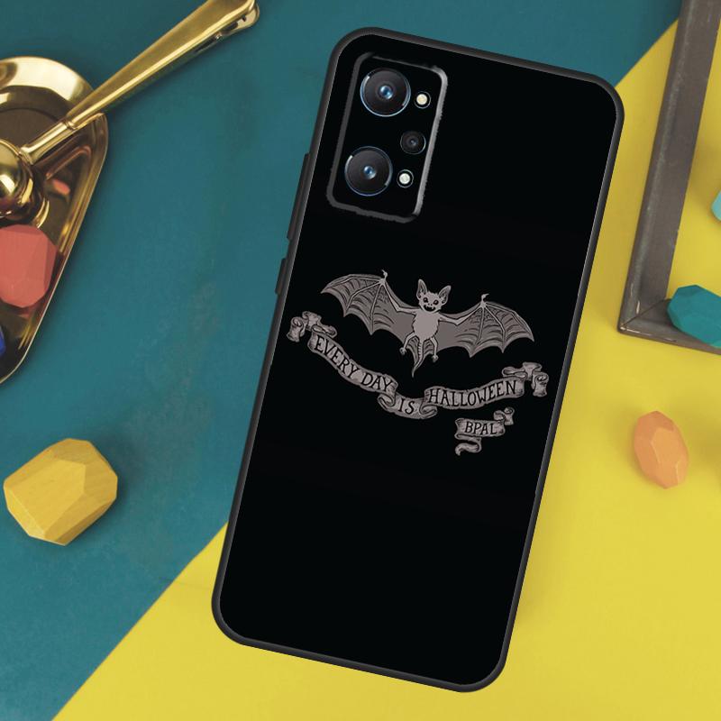 Halloween Bat Case For Realme 10 11 12 13 14 Pro Plus GT 5 6 6T GT7 Pro C67 C61 C53 C51 C21Y C25S C55 C75