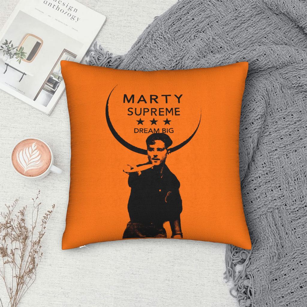 Marty Supreme Square Pillow Covers Polyester Room Dream Big Cushion Case Creative Decorative Pillowcase 40*40