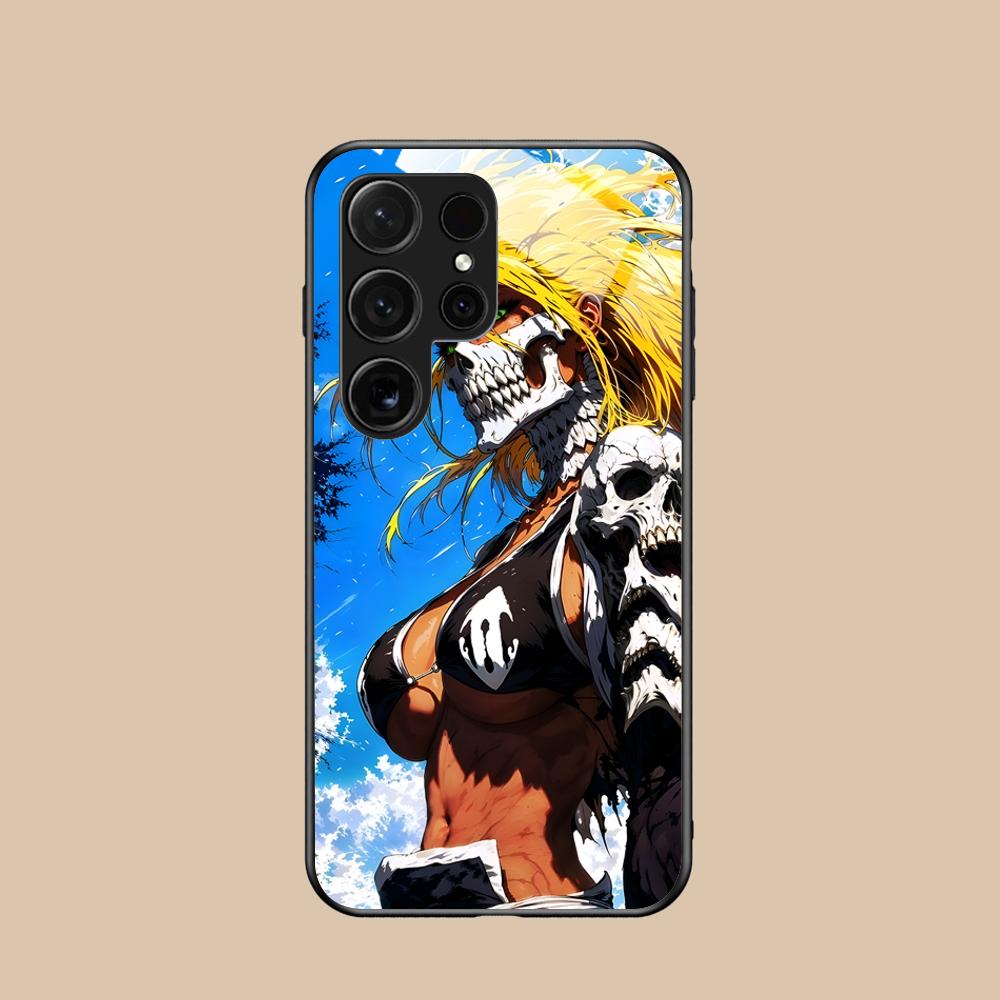 

Bleach Tier Harribel Cell Phone Case for Samsung Galaxy S26 S25 S24 S23 S22 S21 S20 Note20 Plus FE Ultra Glass Colorful Cover Galaxy S26