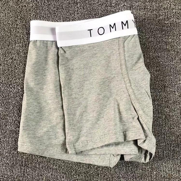 

Мужские однотонные хлопковые трусы-боксеры - распродажа в стиле Томми XXL серый