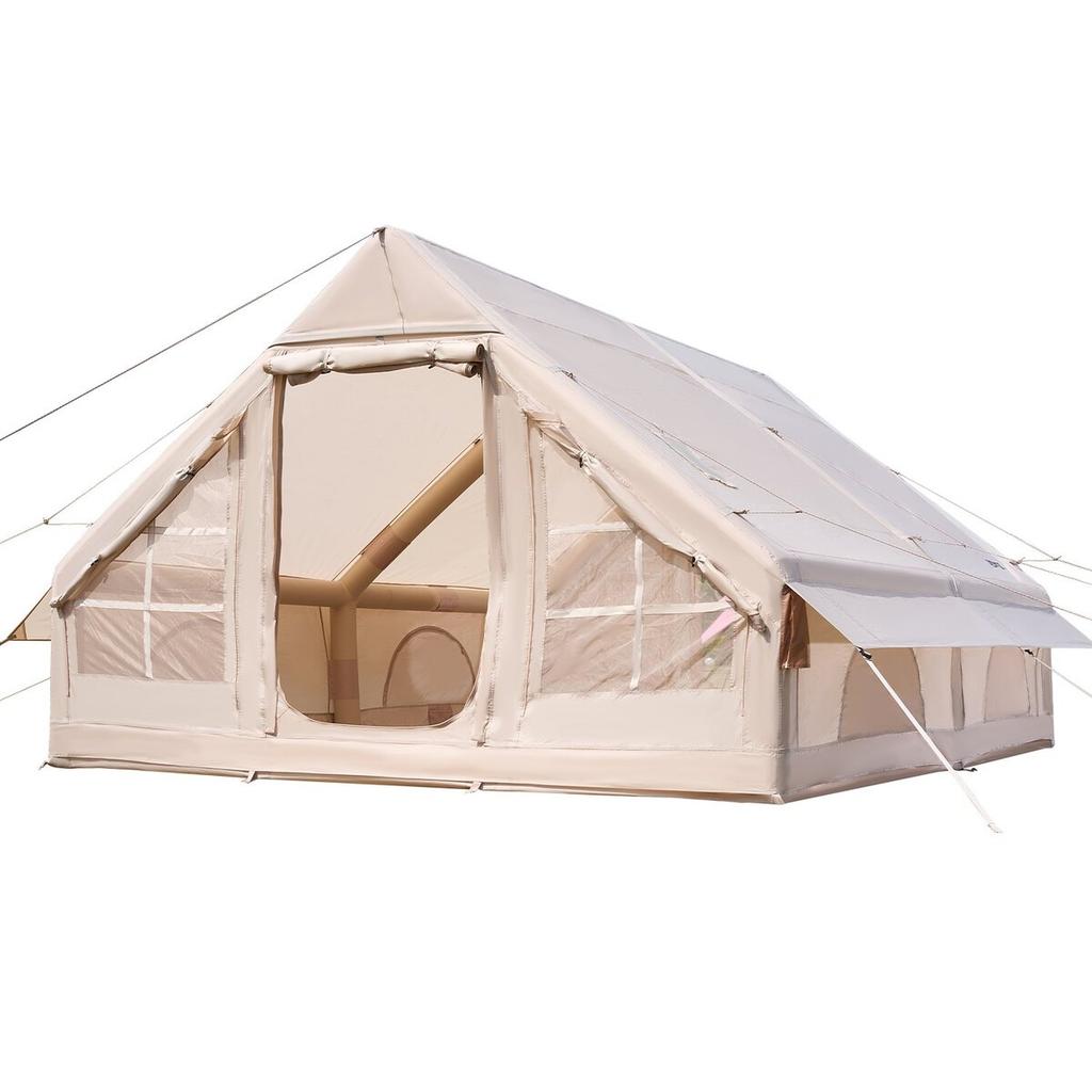 Inflatable Tent for Camping 5-8 Person Glamping Tent with Pump Easy Set Up