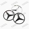 81mm ABS Car Rear Badge Sticker 3pins Snap Trunk Emblem Decal For Mercedes Benz C-class C450 C43 AMG W205 2016-2021 A2058174500