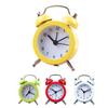 A Little Sound Alarm Clock Classic Double Bell Metal Main Body PVC Clock Face