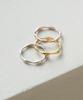 Alleun Silver 925 Thumb Wave Silver Couple Bold Ring (Type B)
