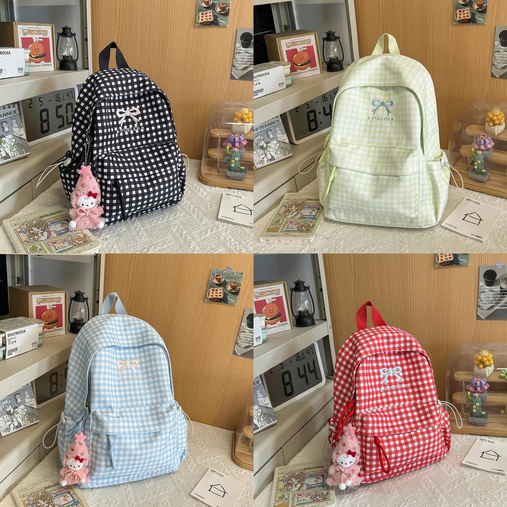 Casual Girl Backpack With Embroidery For Travel And School Use