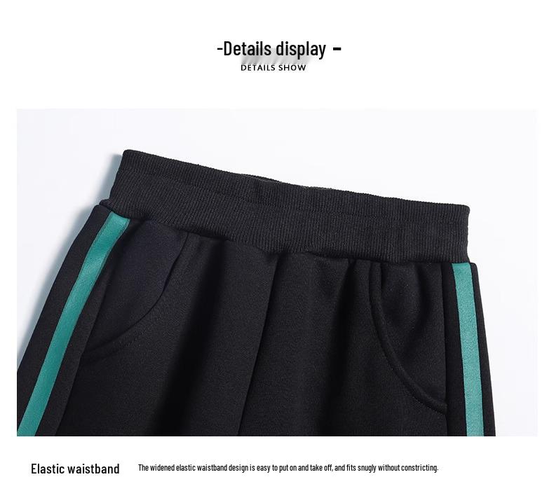2025 Kids' Spring/Autumn Sports Sweatpants - Boys' and Girls' Casual Long Pants
