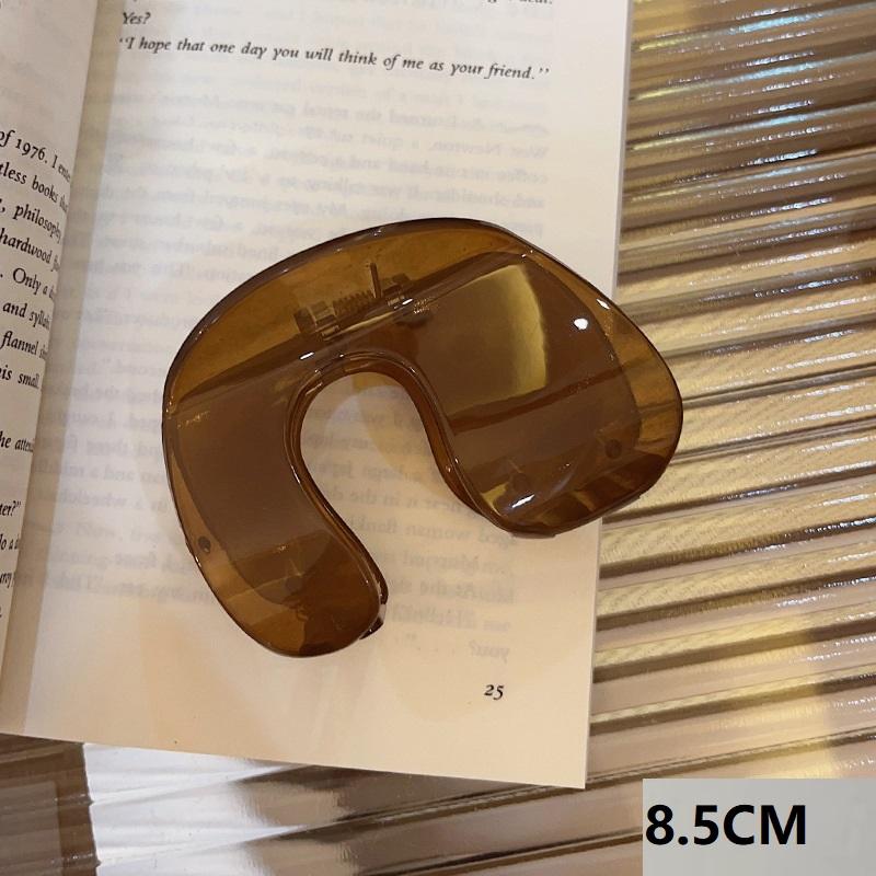 8.5CM Large Hair Claws Banana for Hair Clip Ladies Barrette Buckle for Women's Hair Small Japanese Korean Accessories