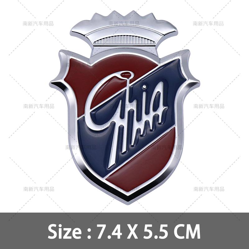 1 шт. 3D Металлическая Наклейка-Значок Логотип Chia На Крыло Автомобиля Боковой Щиток Задний Багажник Эмблема Наклейка Для Mondeo Fiesta Kuga Edge Ecosport