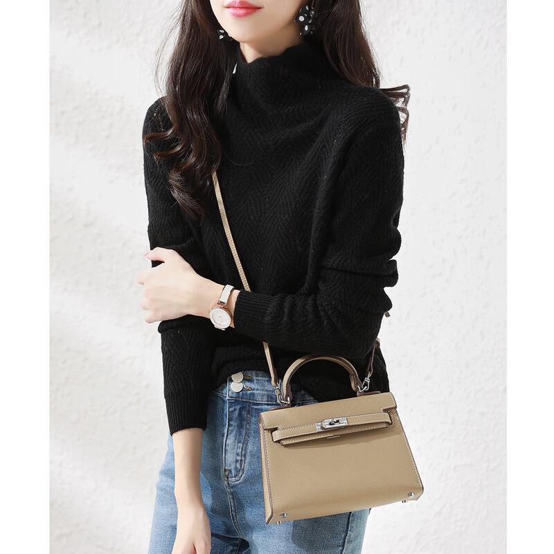 Firstview Women's Elegant Long-Sleeve Knit Sweater