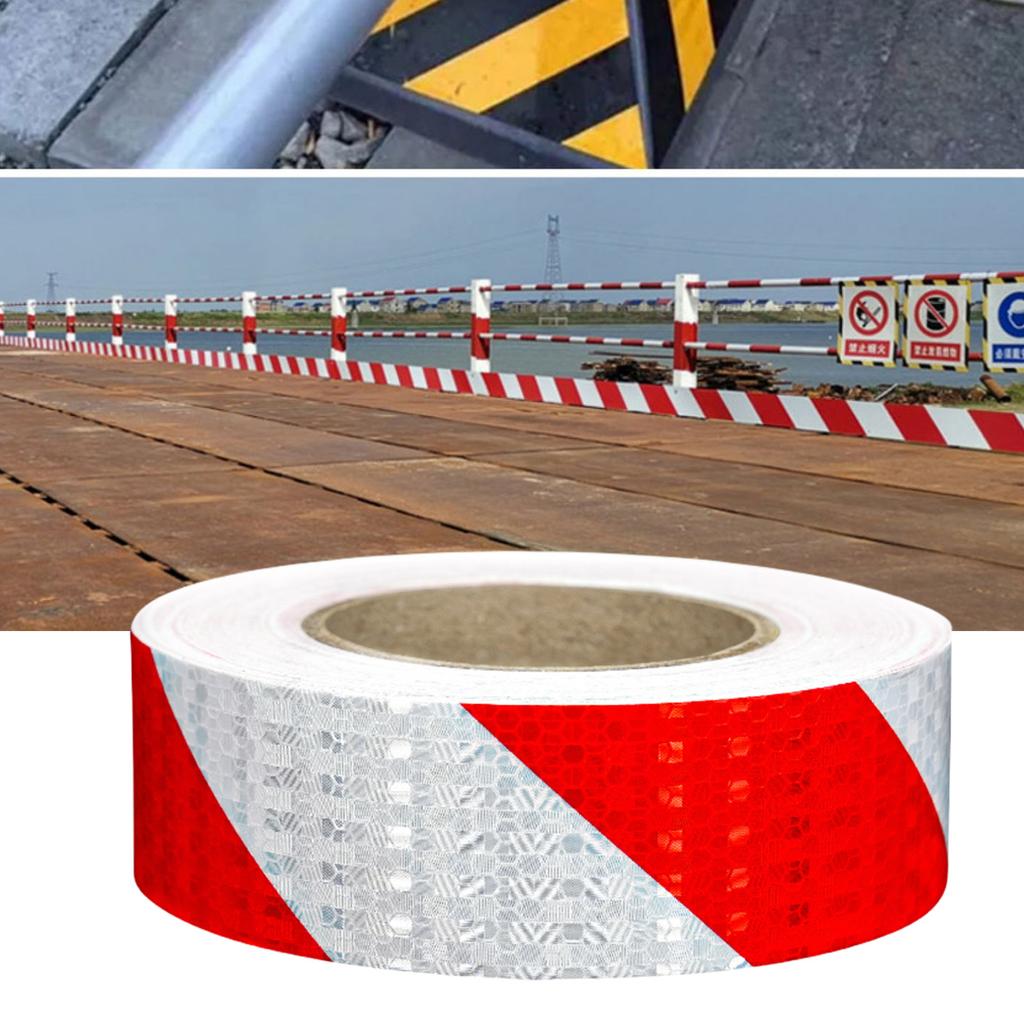 Long Lasting Automotive Reflective Safety Tape 50 Meters Long Enhances Nighttime Visibility for Improved Night Driving
