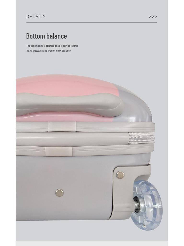 Children's 16" Eggshell Cartoon Trolley Suitcase