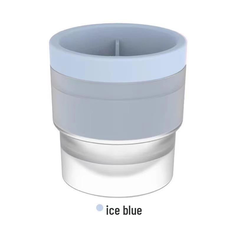 

Food Grade Silicone Ice Ball Mold for Whiskey - Large Round Ice Cube Tray for Home Use