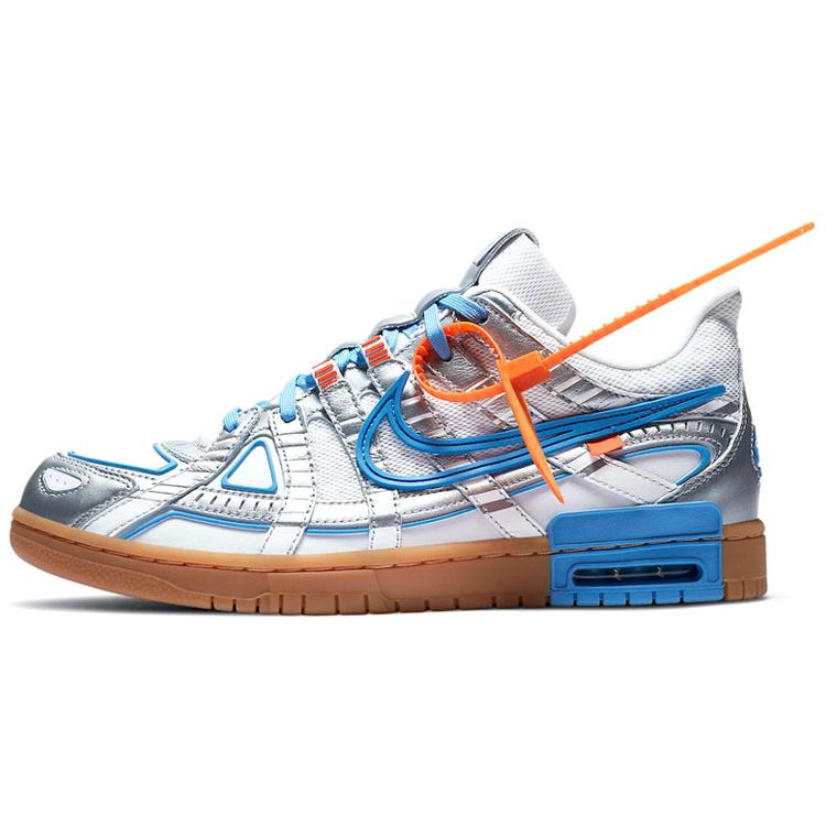 

OFF-WHITE x Nike Rubber Dunk Air Университетский Синий Унисекс Низкие Повседневные Кроссовки CU6015-100 35.5