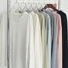 Summer Women's Loose Long Sleeve Blouse Bottom Shirt Thin Round Neck Sun Shirt Pullover Air Conditioner Hoodie