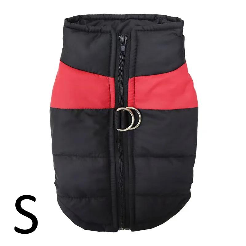 Waterproof Warm Dog Clothes Pet Coat Winter Vest Padded Zipper Jacket Dog Clothing for Small Medium Big Dogs Outfit