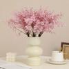 2pcs Home Decor Artificial Eucalyptus Leaves Plastic Plant Floral Garden Decoration Simulation 6 Sticks Tied Money Leaf Bouquet