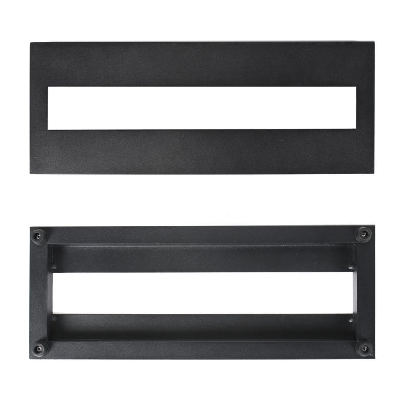 Guitar Effect Pedalboard with Carrying Bag Aluminum Alloy Effect Pedal Plate Portable Large Guitar Pedal Board Enduring