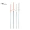 Reusable Straw 1 Set Silicone Universal Heat Resistant Long Straws Easy To Clean Durable Nozzle for 30oz And 40oz Cups