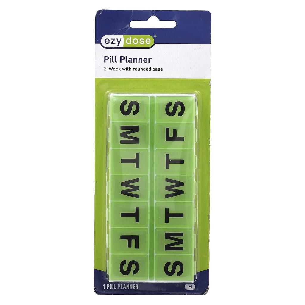 2 Week Pill Planner, Medium, 1 Pill