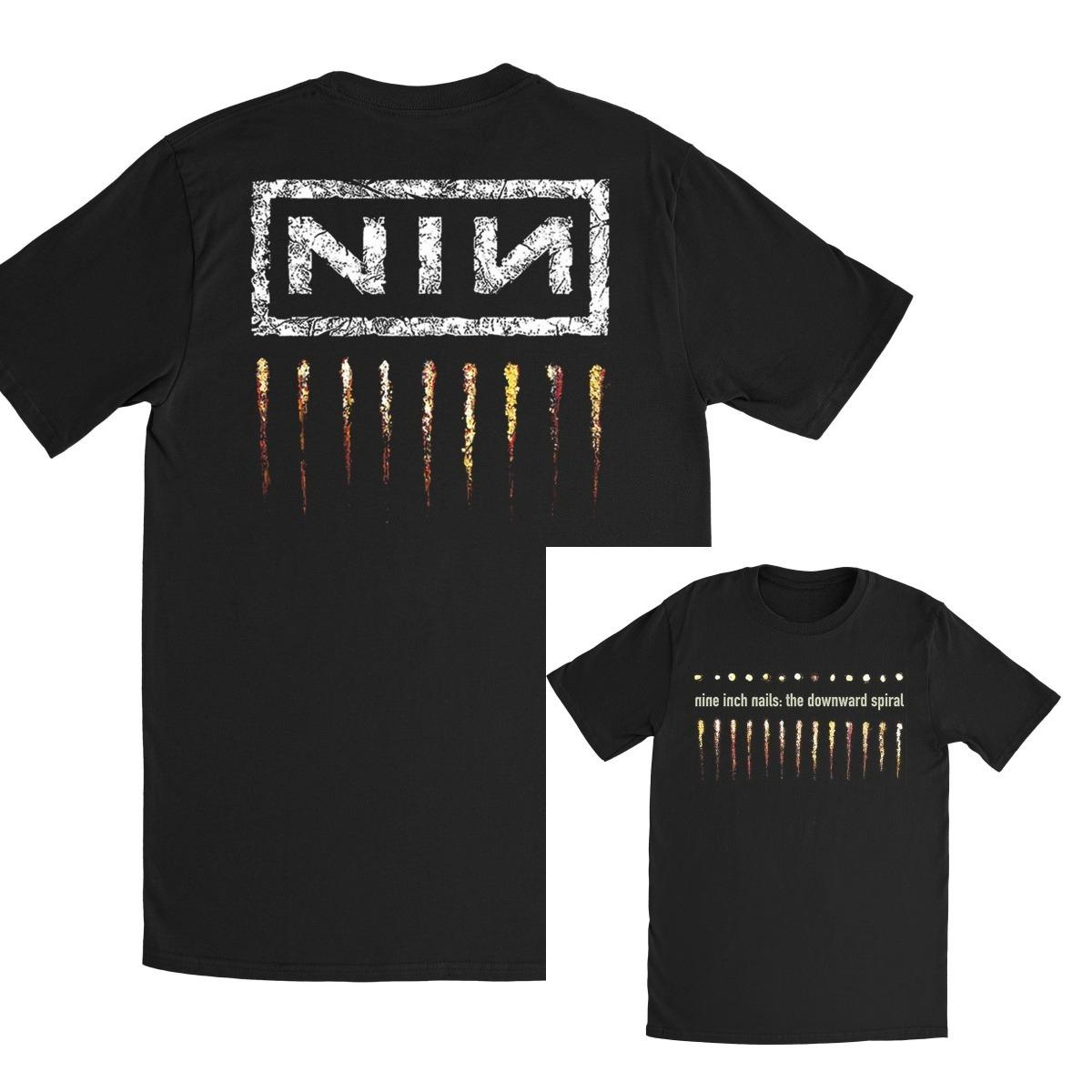 

Nine Inch Nails Downward Spiral Casual Tshirt Mens and Womens Luxury Brand Top 4XL