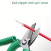 1Pc Professional Golden And Silver Jewelry Scissors with Reinforced Rivets And Heat-Treated Cutting Edge - Industrial Carbon Steel