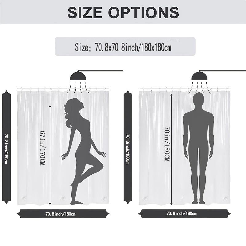 Black Cat Shower Curtain - Purple Lavender & Wisteria, Spring Watercolor Butterfly Design - Polyester Bath Curtain Set