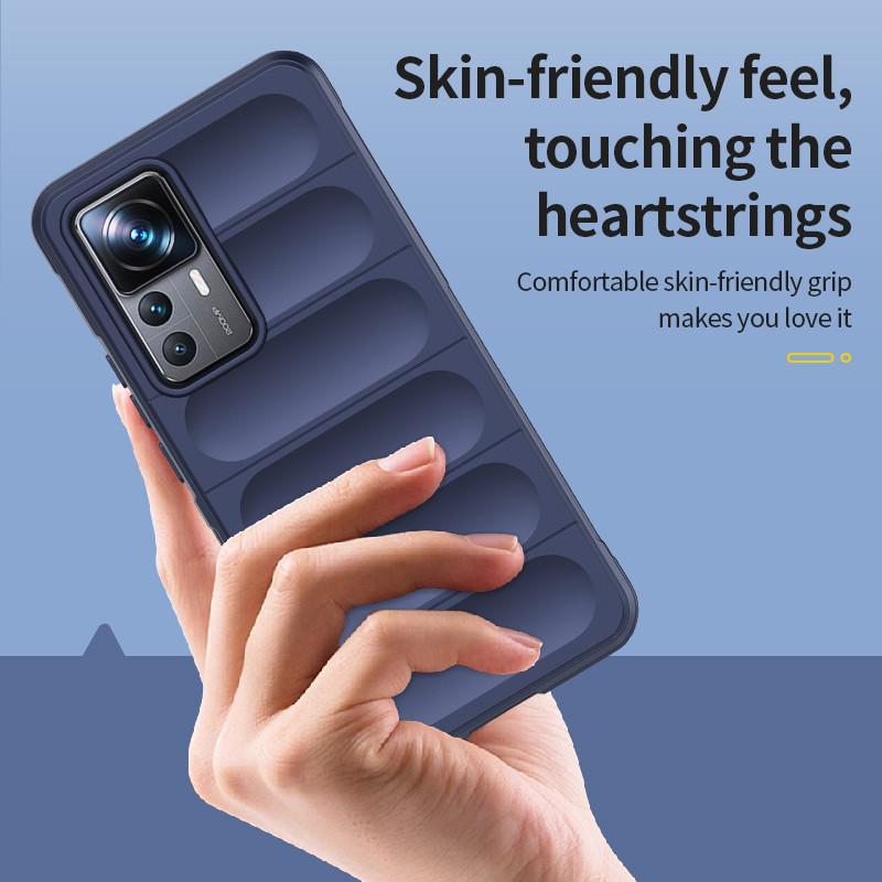 Für Xiaomi 12T Pro Hülle Xiaomi 11T 12T 13T Pro Hüllen Stoßfestes Silikon TPU Schutz Handy Rückseite Xiaomi 12T Pro