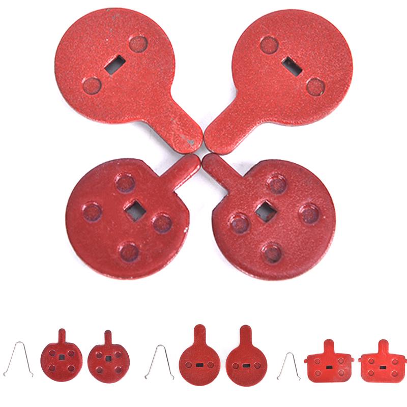 1Pair Mountain Bike Cycling Copper Fiber Metal Disc Brake Pads Bike Accessories