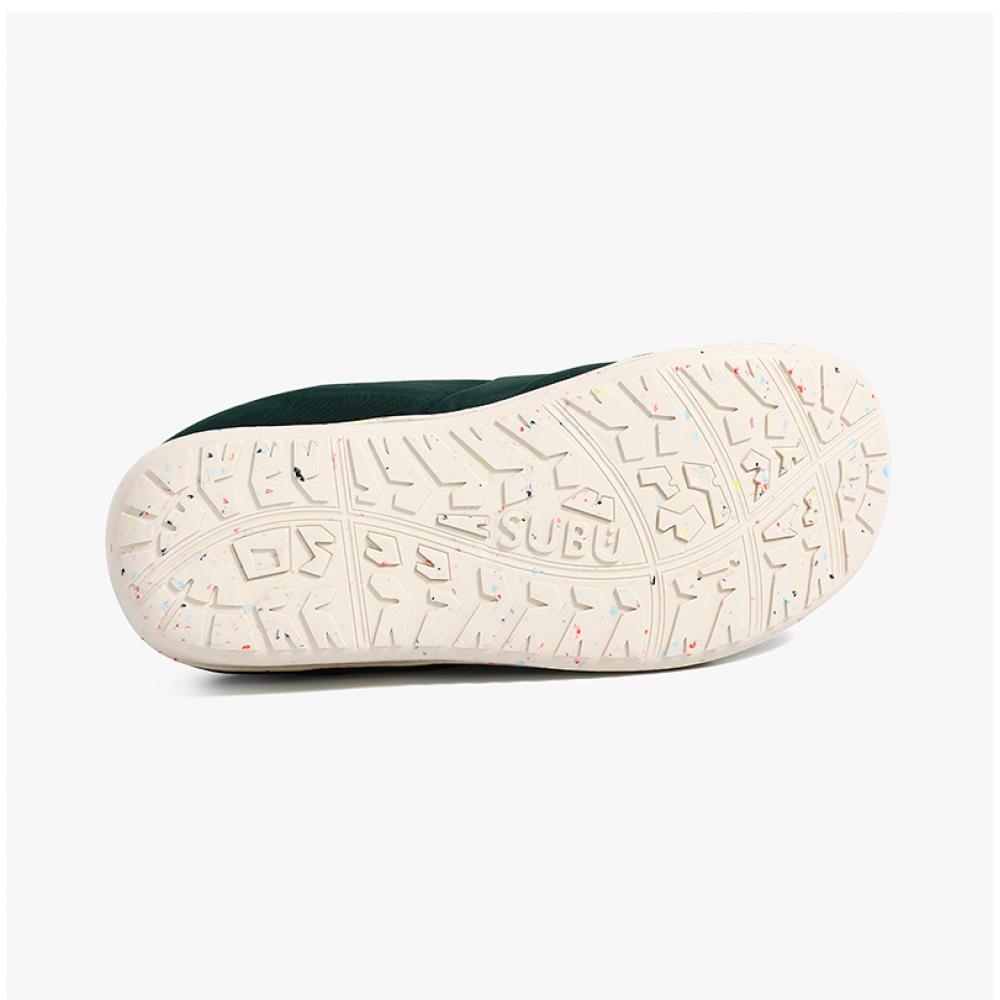 Subu Subu Re  gReen  Sr 04  Recycled Down Brushed Padded Slippers