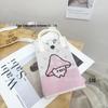 Cute Cartoon Dopamine Knit Crossbody Phone and Coin Bag