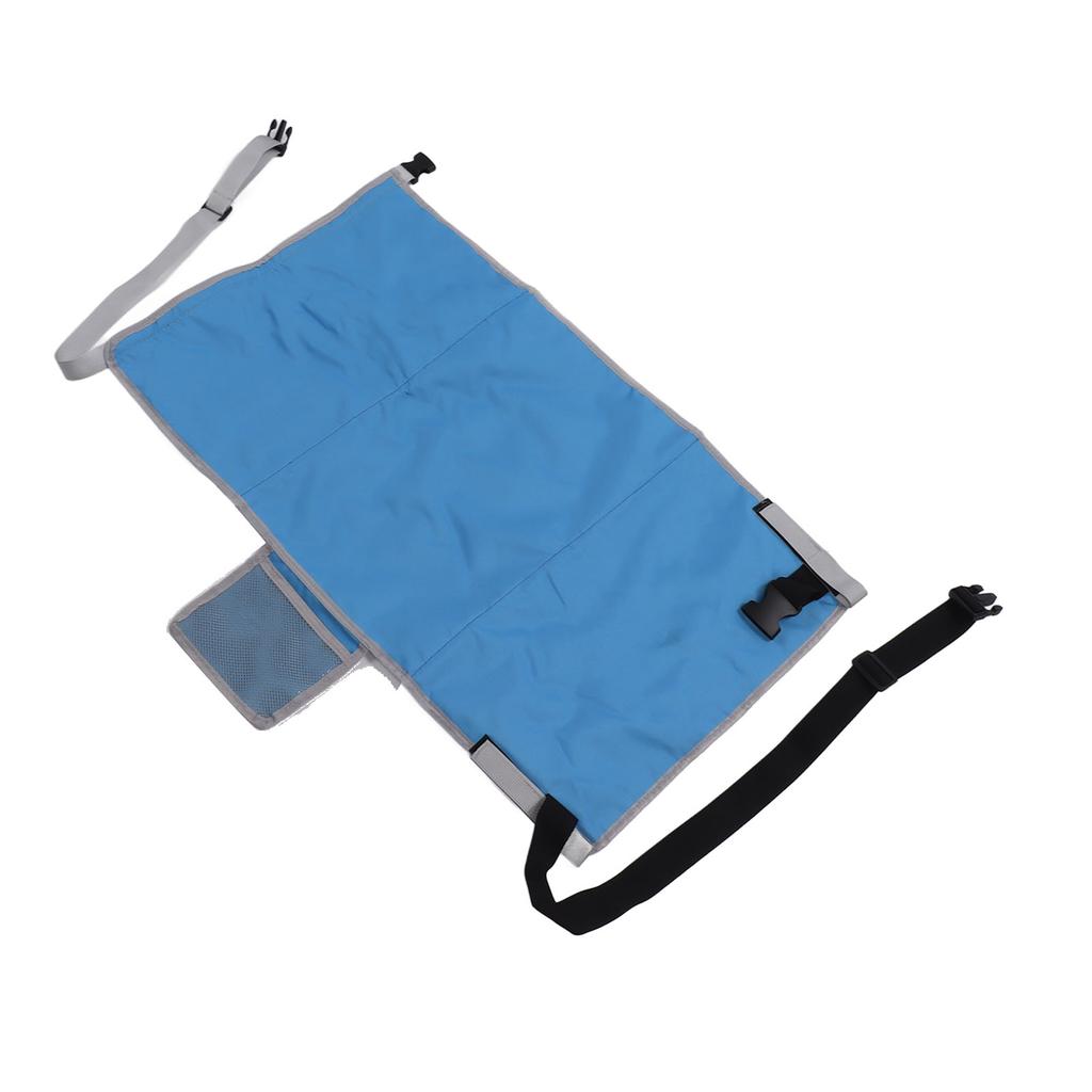 Airplane Seat Extender Portable Travel Foot Rest Airplane Must Haves for Toddlers Kids to Lie Down On Plane Blue