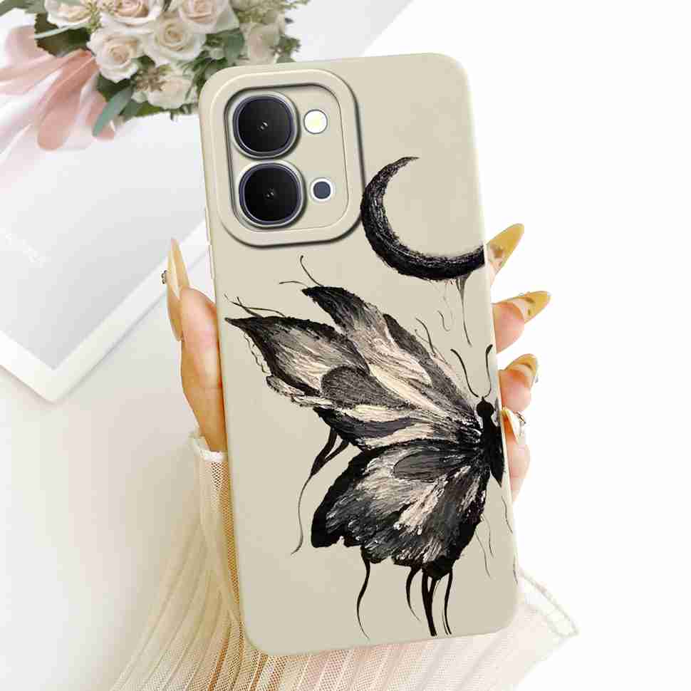 For Vivo Y31d 4G V2543 Case Fashion Cartoon Painting Silicone Full Protcetion Back Cover For Vivo Y 31d Y31D 4G Bumper Shell