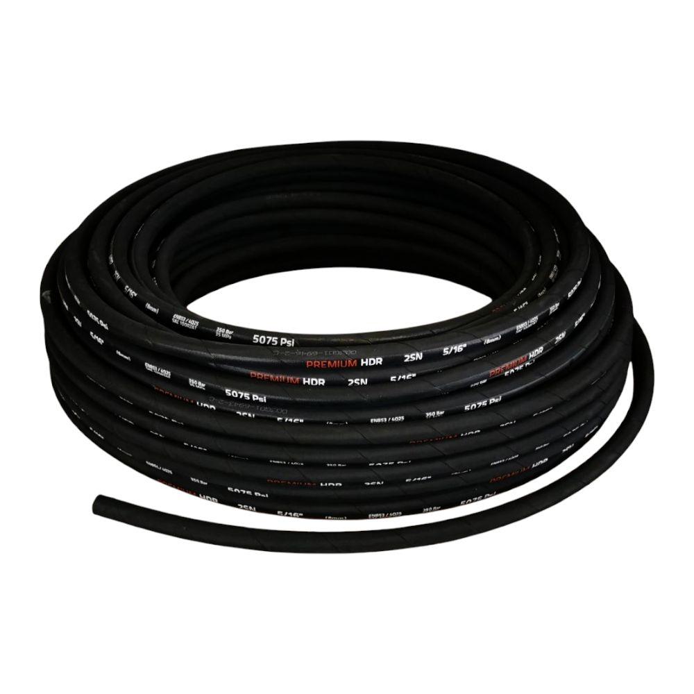 Premium Wąż Hydrauliczny Dn08 2Sn (5/16") 350 Bar