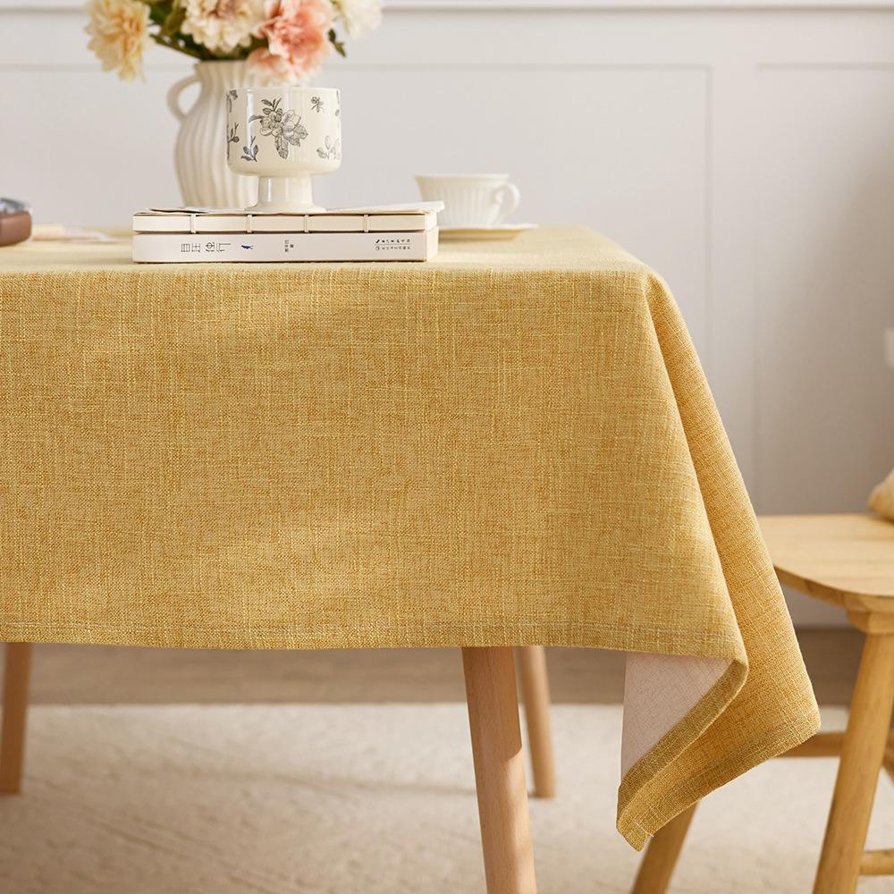 Thickened Tea Table Tablecloth Wear-resistant Dining Table Cloth Dining Table Decor Mat  Tea Table