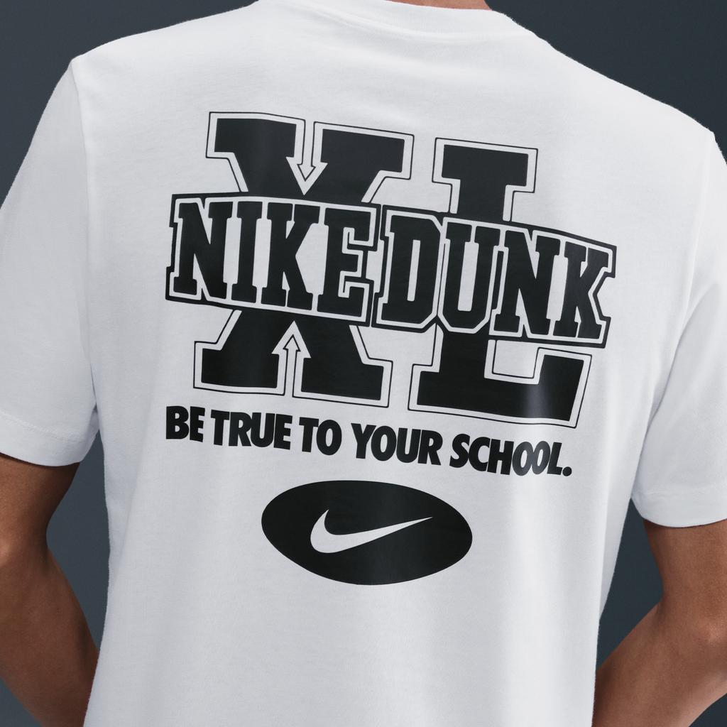 Nike Dunk AS U NSW Tee OC PK B Lbr Casual Comfortable Pullover Short Sleeve T-Shirt Men Tops White HJ0773100