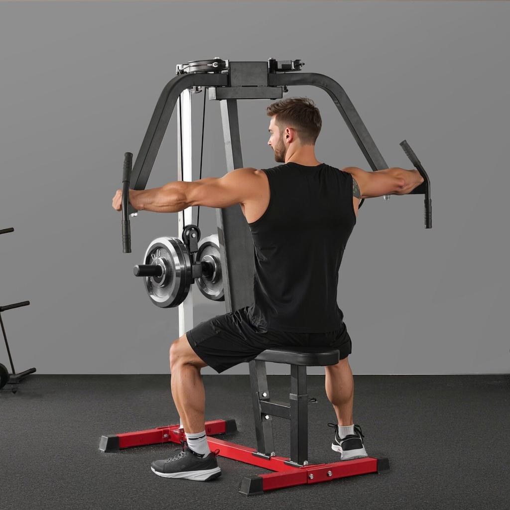 Chest Fly Machine Adjustable Fly Reverse Delt Machine Upper Body Workout