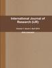 Bok International Journal of Research (IJR)