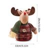 Christmas Doll Toy Xmas Tree Hanging Xmas Tree Ornament Santa Claus Snowman Doll Crafts Kids Birthday Holiday Gift Decor