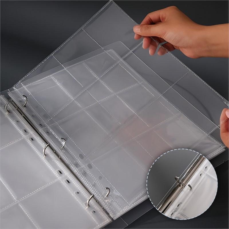 9 Pocket Card Binder Sleeves Cover Collection Album Holder Folders Fit For YuGiOh MTG TCG Game Sports Cards A4 A5 Photo Storage