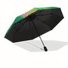 1pc Bambi,Thumper Automatic Folding Umbrella: Compact 8-Bone Design Cartoon Outdoor Travel Companion, Business Umbrella, Christmas Valentine