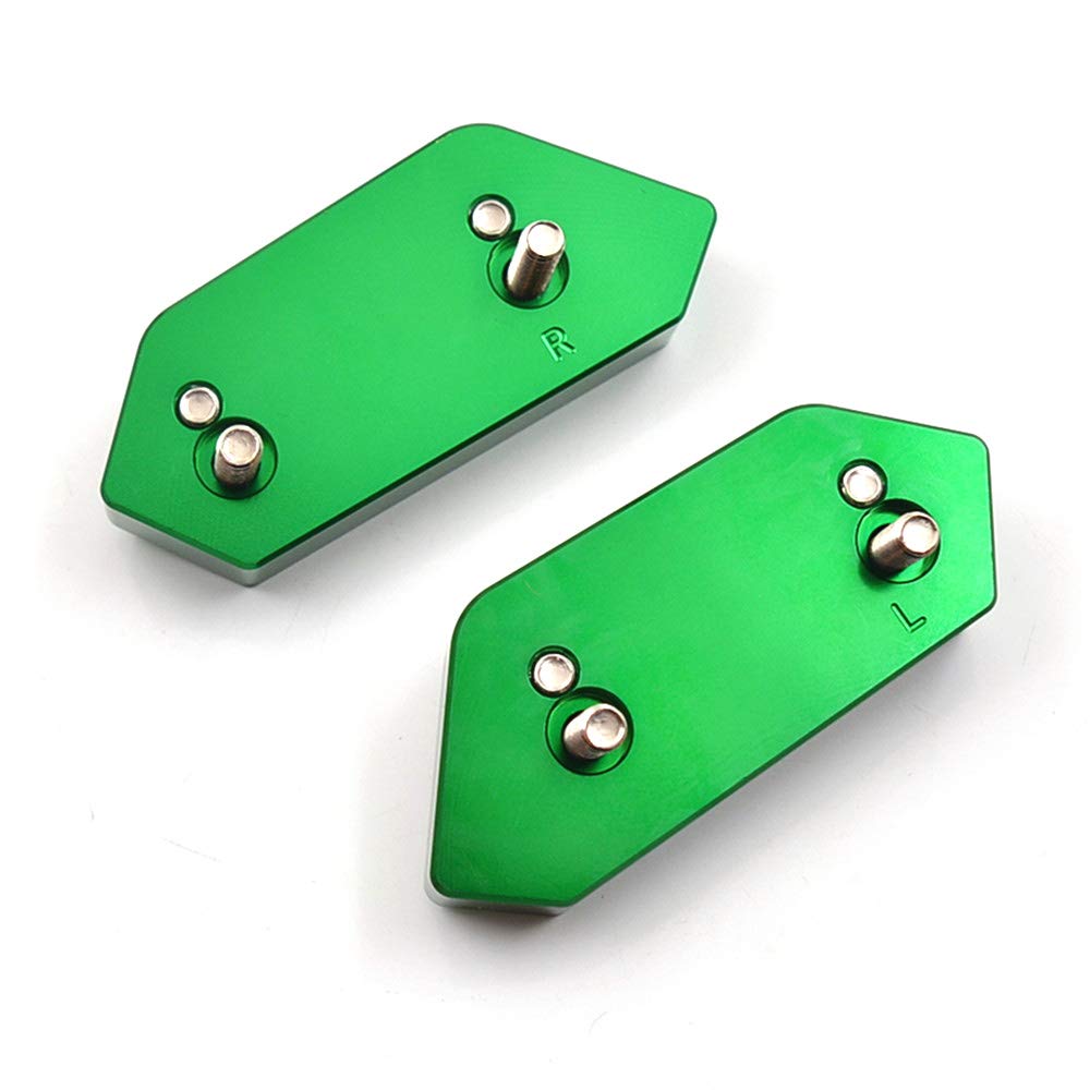 

LEDISHUN Screen Riser Windscreen Windshield Riser Applicable to Kawasaki Ninja зелёный