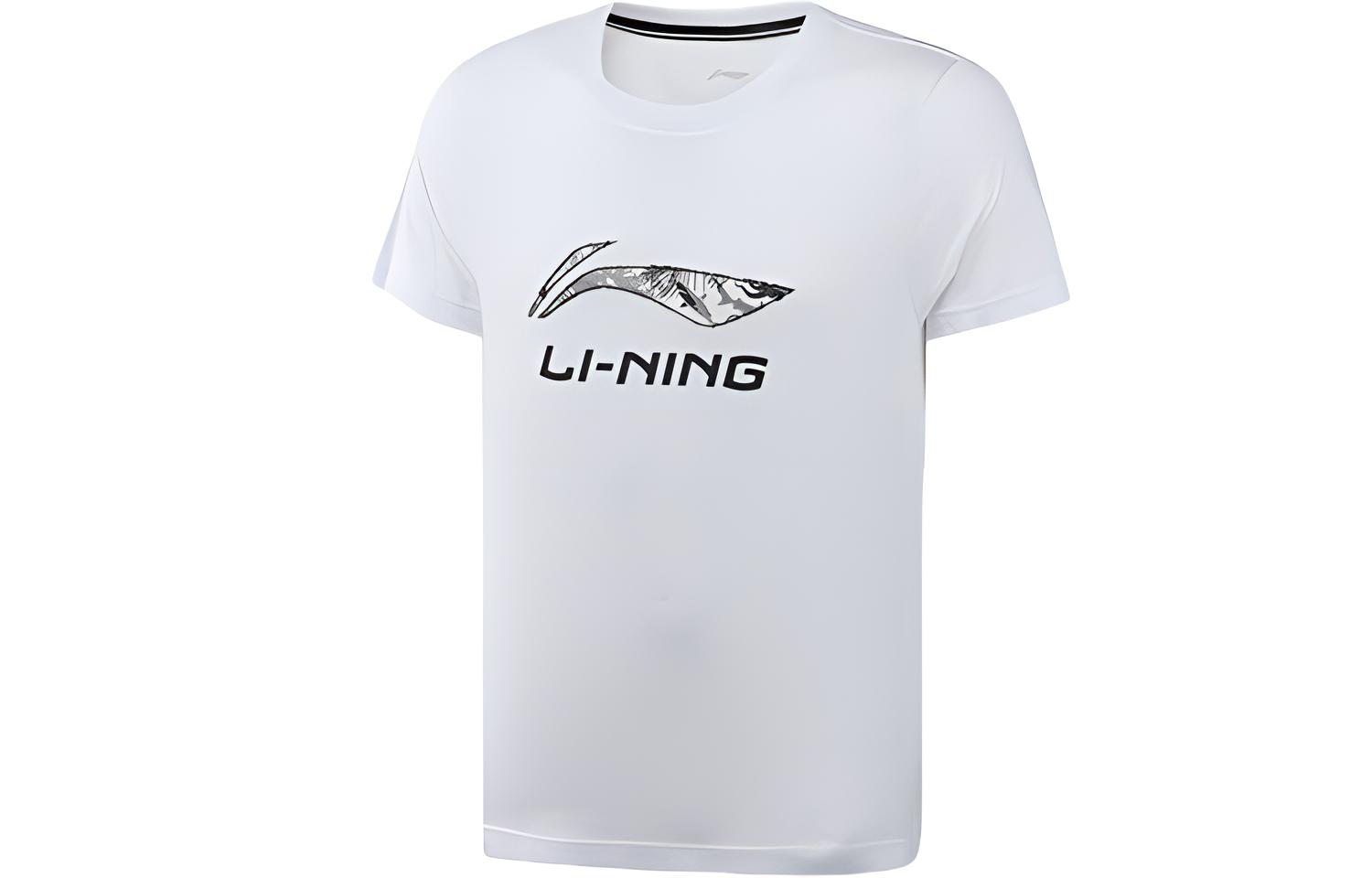 Li Ning Training Series T Shirt Men s White AHSP897-1 XXXL