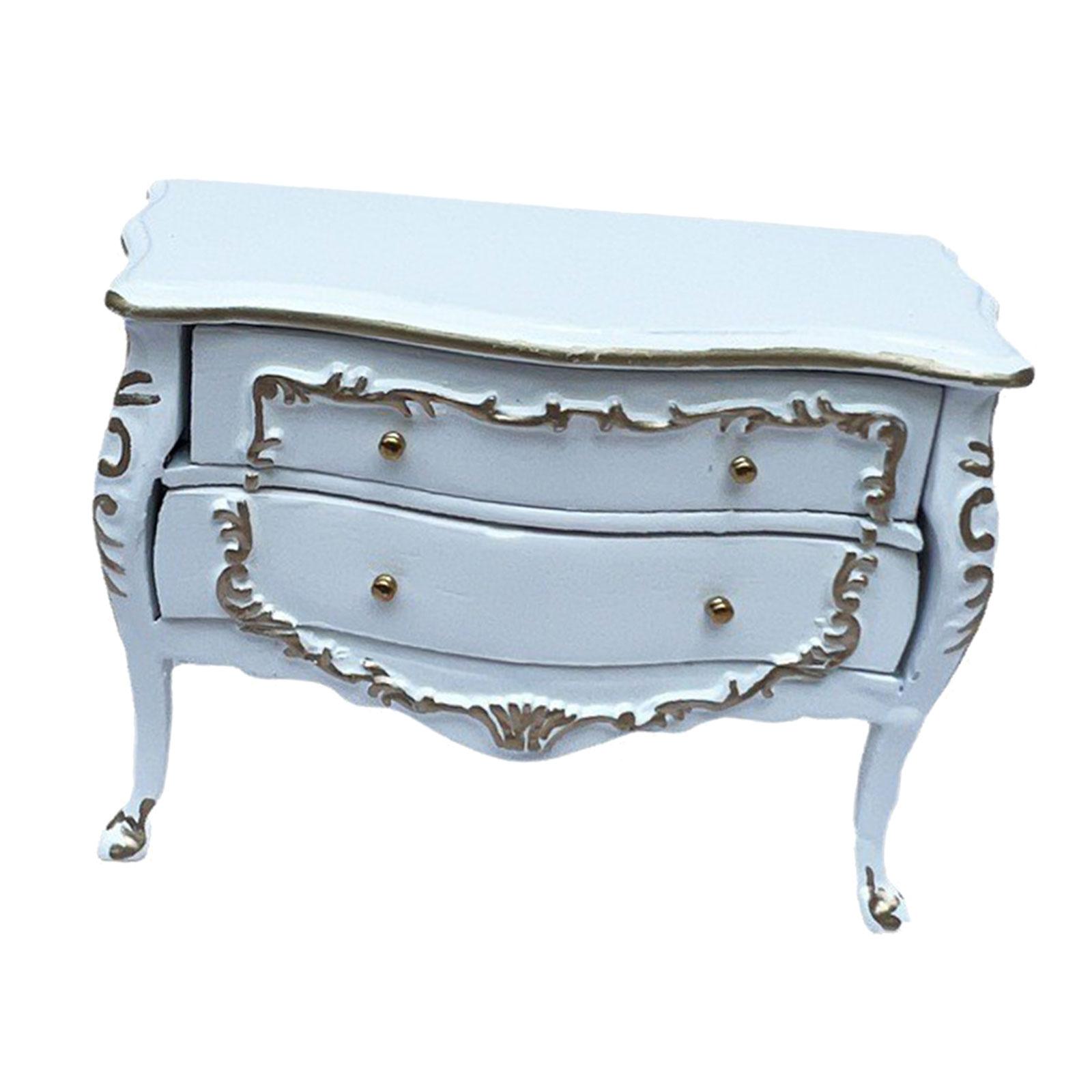 Шкаф для кукольного домика, Миниатюрный мебельный аксессуар для кукольного домика, Деревянная модель мебели для кукольного домика