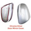 For Kia Picanto Forte 2014 2015 2016 2017 ABS Rearview Car Accessories Plated Chrome Door Mirror Cover Trim Paste Style