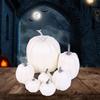 7pieces Halloween Artificial Pumpkin Thanksgiving Decorative Pumpkins Halloween Carnivals Foam Pumpkin Decors Kids Gift
