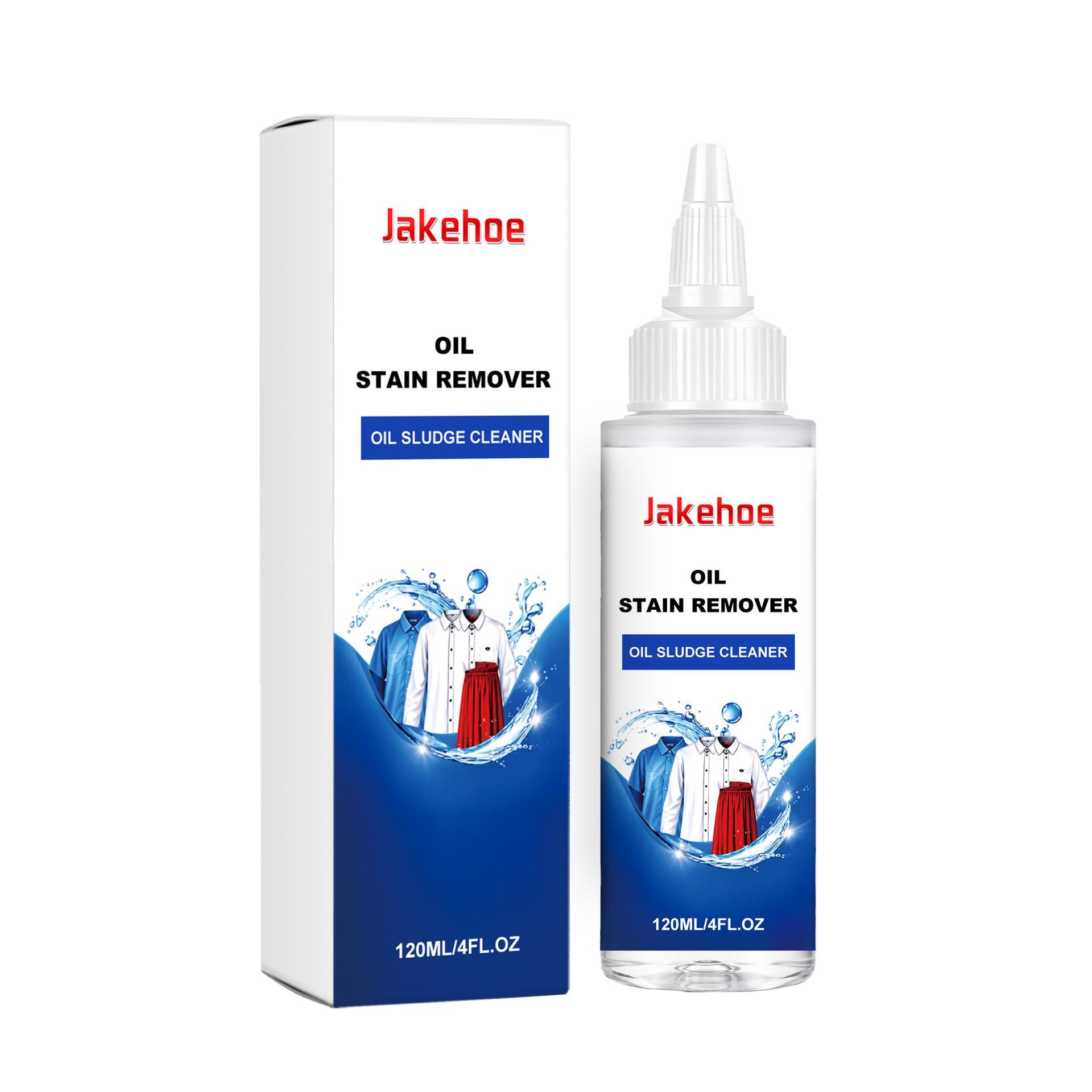JAKEHOE Gentle Fabric Oil Stain Remover - Cleans, Brightens & Protects Clothes