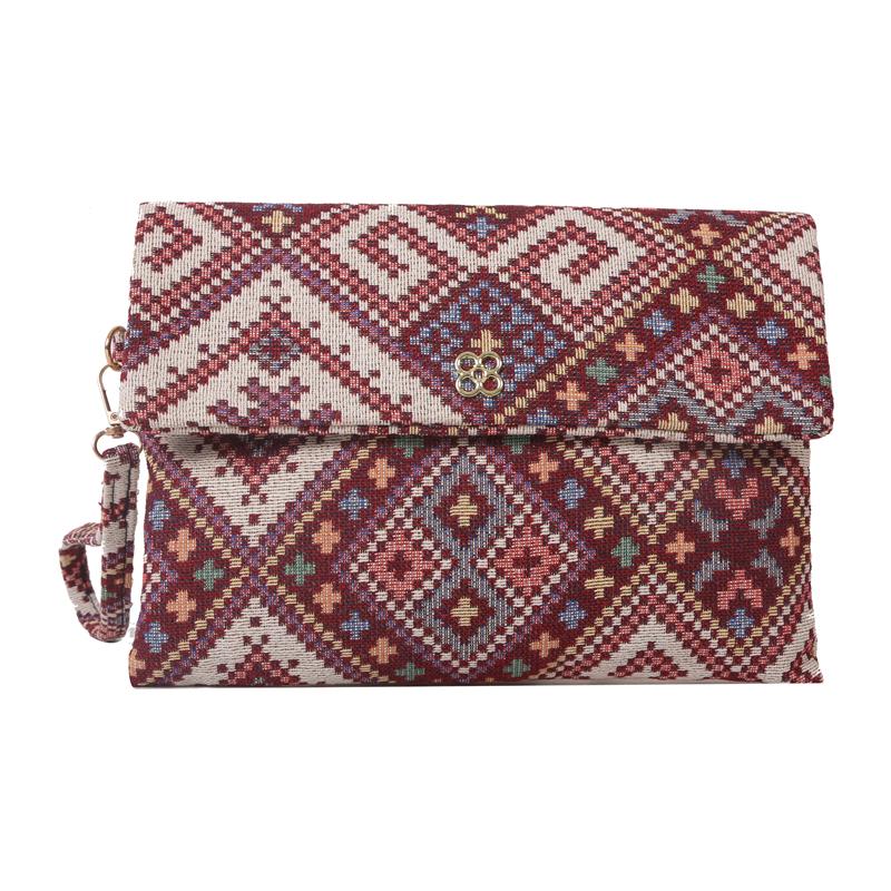 Women Bag Summer Fashion Underarm Bags Shoulder Bag Vintage Envelope Bag #F