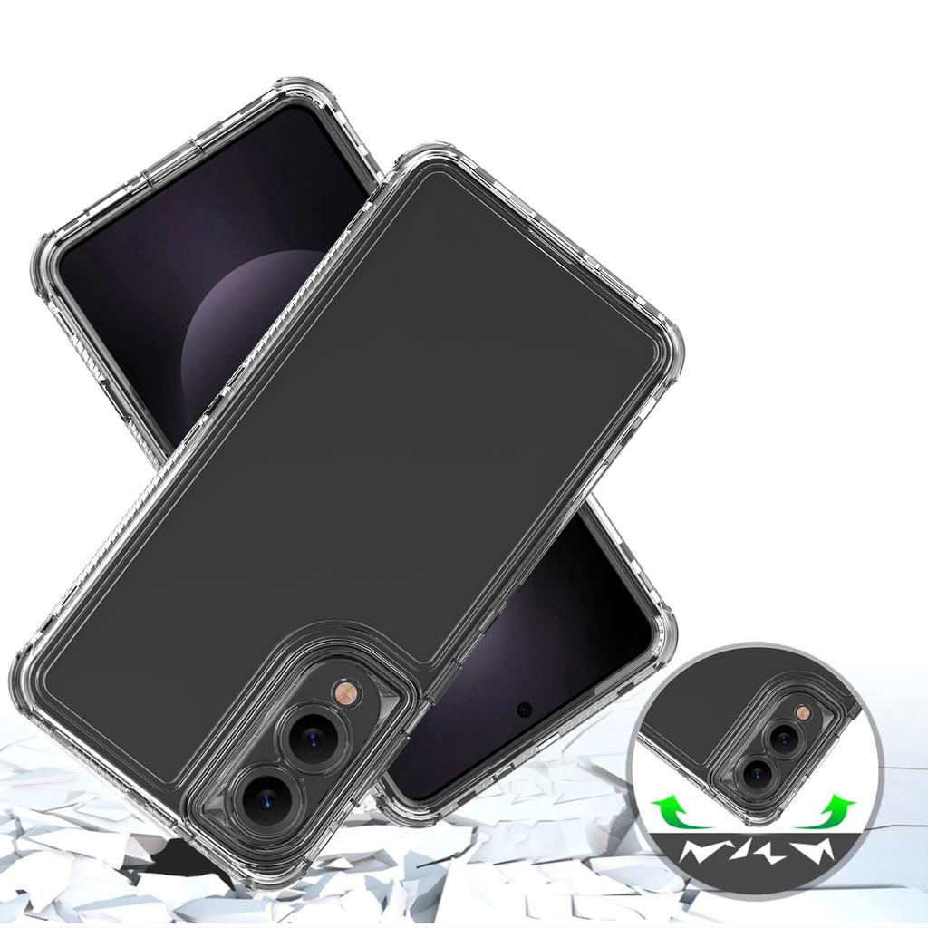 For Samsung Galaxy S25 Edge Case Anti Scratch Acrylic TPU Clear Phone Cover