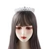 Gorgeous Prom Headband Hair Accessories Zinc Zinc Alloy Rhinestone Bridal Tiara Ornaments Hair Crown Headwear